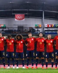 狗子28.com-【奥运男足】奥亚萨瓦尔破门 西班牙1比0澳大利亚